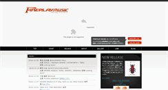 Desktop Screenshot of fineplay.jp